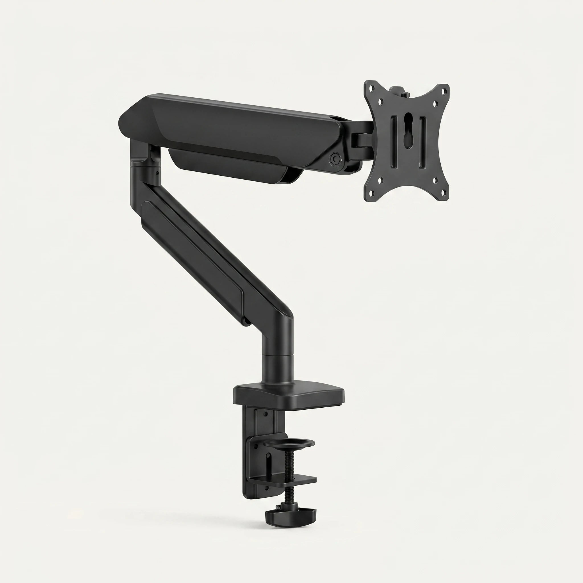 Bras articulé simple écran ProSetup noir pour moniteur jusqu'à 32 pouces, packshot fond clair