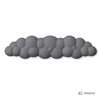 Repose-poignet ergonomique clavier coloris gris pour setup bureau professionnel