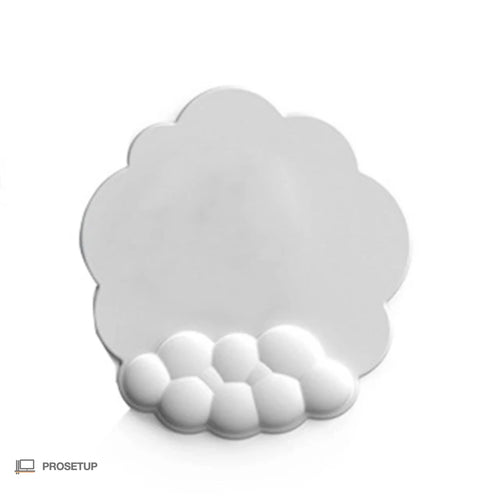 Tapis souris ergonomique avec repose-poignet intégré ProSetup en mousse à mémoire de forme